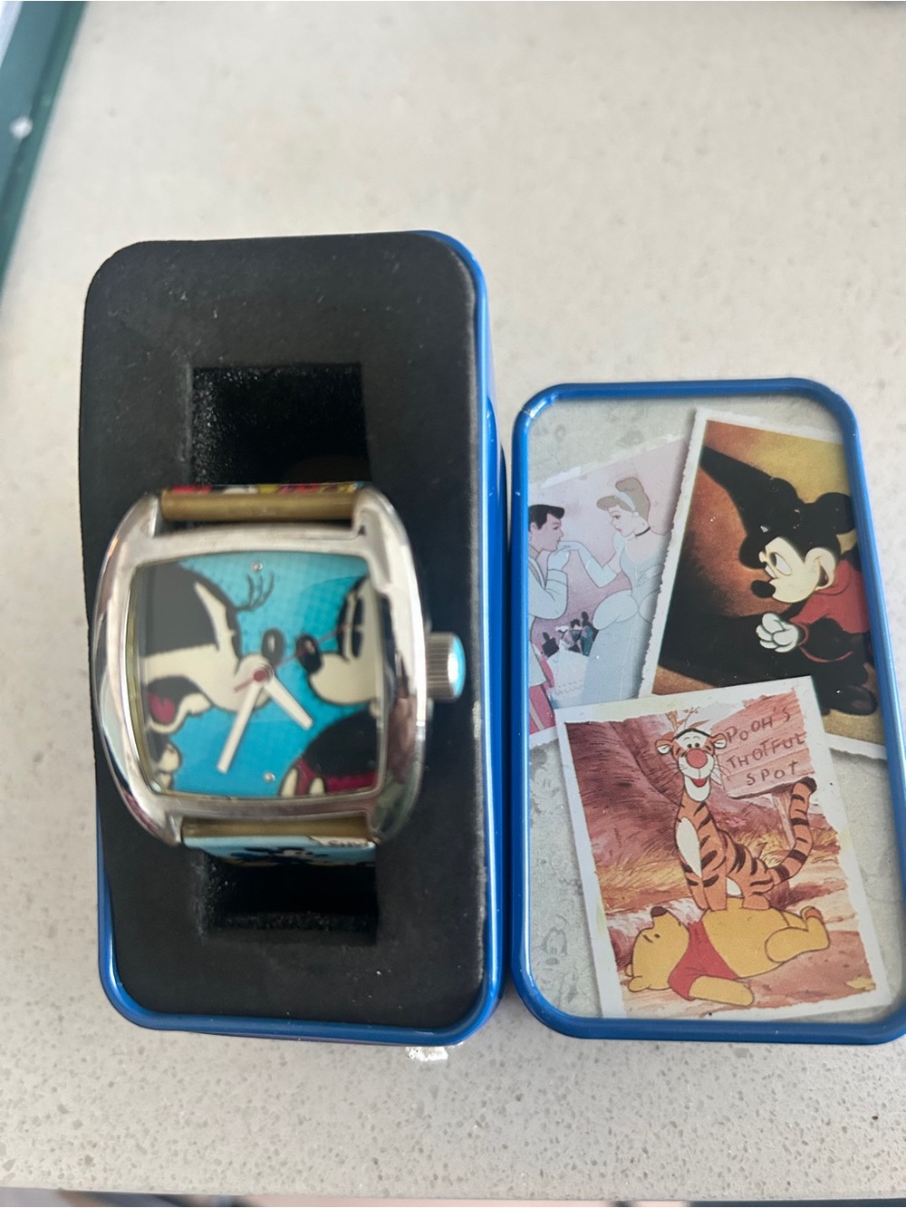 Disney Blue Mickey & Minnie Character Watch